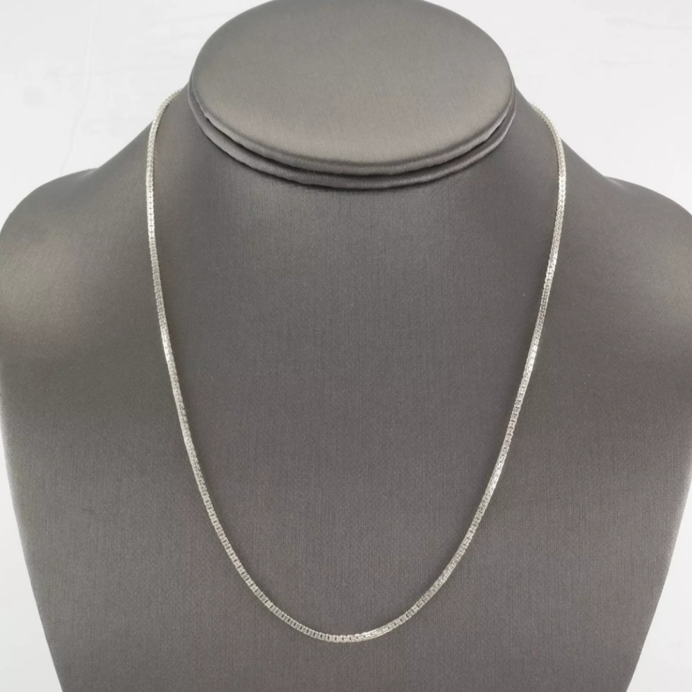 Nicky Butler Sterling Silver 925 Box Chain Designer Signed NB Necklace 24" NWT - Picture 10 of 16